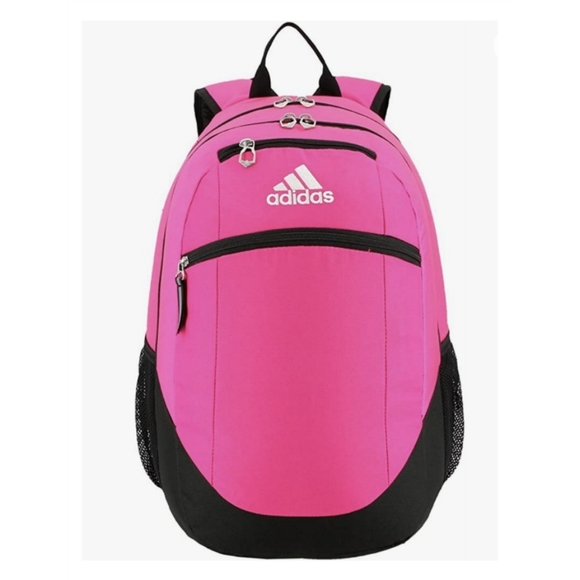 NEW Adidas Striker II Team Backpack / Bookbag in Team Shock Pink
